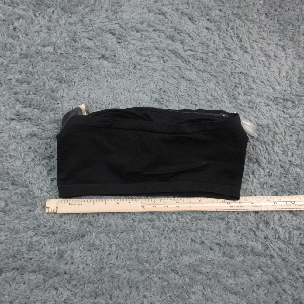 Truekind Bandeau Bra Womens 3XL Black Convertible Strapless Wireless Comfort NWT - Picture 7 of 8